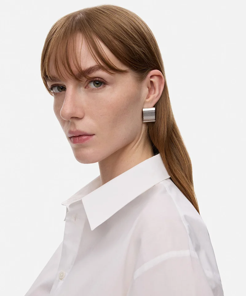 ابيكول Textured Earrings